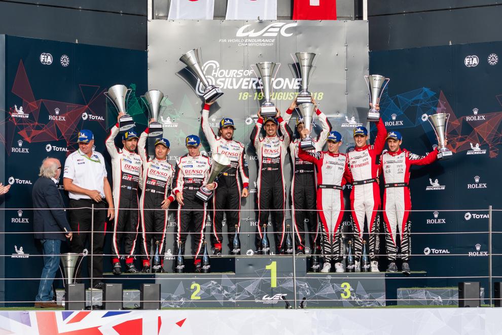 WEC Podium