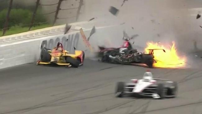 Robert Wickens Accident