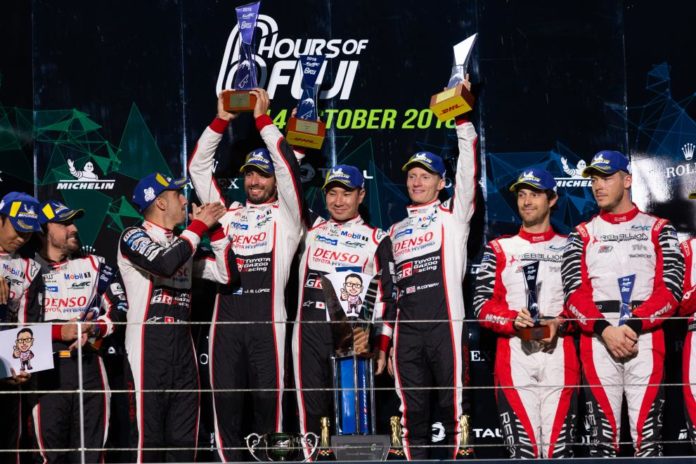 WEC Podium