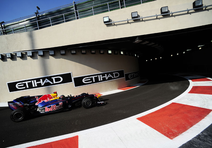 Abu Dhabi Pit Lane Exit