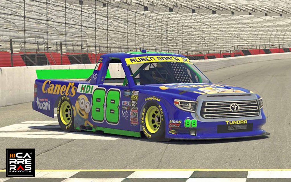 Rubén García Jr. Home Training NASCAR