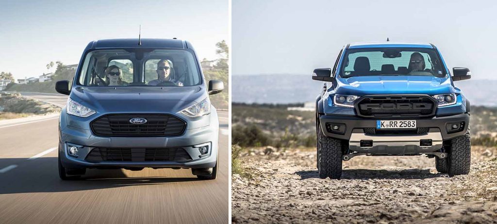 Ford Transit y Ranger