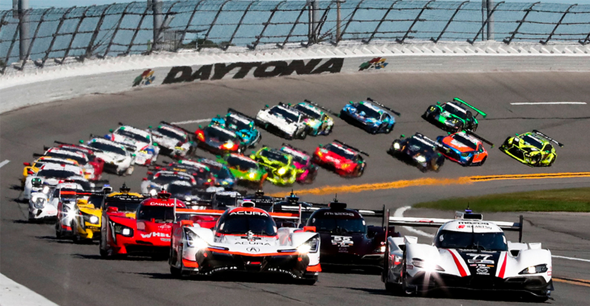 Cambios en las 24 Horas de Daytona Carreras en vivo