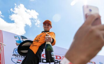 Pato O’Ward se despide de la F1 con un Showrun en Grecia y se enfoca en IndyCar