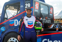 Enrique “Harry” Dueñas y Chevron Racing, tienen en Aguascalientes un duro reto en los Tractocamiones