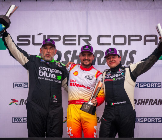 “El Árabe Racing Team by Compass Blue”, salió de Tuxtla Gutiérrez con doble podio de los Tractocamiones