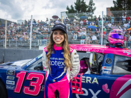 Regina Sirvent, tomó importante top-10 en el Autódromo de Querétaro