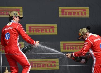 Ferrari debe decidir entre Leclerc y Hamilton para pelear el título