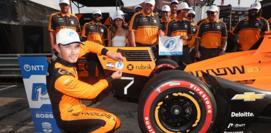 Lundgaard rompe la racha de poles de Alex Palou