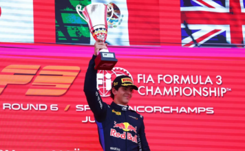 Ernesto Rivera gana la Feature Race de Fórmula 3 en Spa y logra histórico triunfo