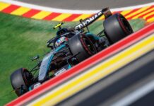 Antonelli sale primero en Spa-Francorchamps