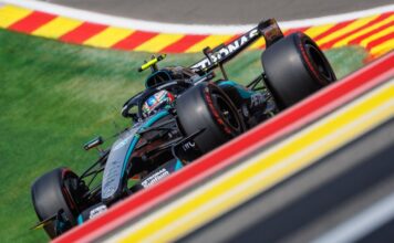 Antonelli sale primero en Spa-Francorchamps