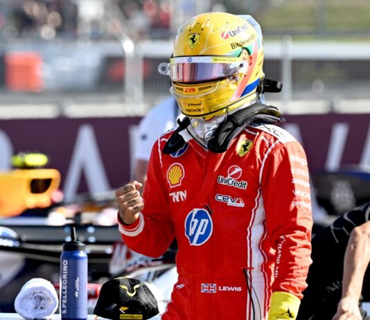 Hamilton sale desde la ‘pole’, por delante de Antonelli, en el sprint de Silverstone