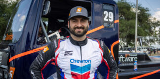 Chevron Racing y “Harry” Dueñas, tienen una cita en el SpeedFest en busca del podio de los Tractocamiones
