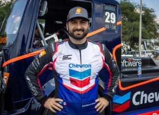 Chevron Racing y “Harry” Dueñas, tienen una cita en el SpeedFest en busca del podio de los Tractocamiones