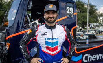 Chevron Racing y “Harry” Dueñas, tienen una cita en el SpeedFest en busca del podio de los Tractocamiones