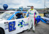 Gustavo Barrales, volvió a la pista y superó el reto de NASCAR México Series en S.L.P.