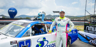 Gustavo Barrales, volvió a la pista y superó el reto de NASCAR México Series en S.L.P.