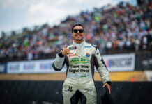 Omar Jurado, rozó el top-10 de NASCAR México en el Súper Óvalo Potosino