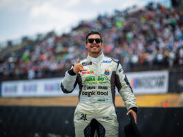 Omar Jurado, rozó el top-10 de NASCAR México en el Súper Óvalo Potosino