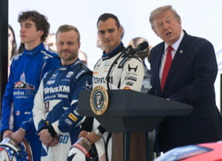 Donald Trump ondeará la bandera verde en la carrera de IndyCar en Washington