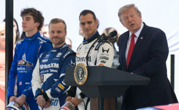 Donald Trump ondeará la bandera verde en la carrera de IndyCar en Washington