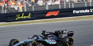 Russell firma la Pole en el Sprint de Países Bajos