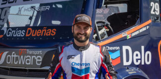 Chevron Racing y “Harry” Dueñas, a la caza del podio de los Tractocamiones en León