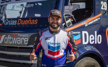 Chevron Racing y “Harry” Dueñas, a la caza del podio de los Tractocamiones en León