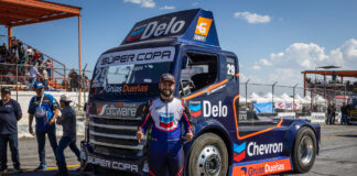 Chevron Racing y “Harry” Dueñas siguen avanzando en los Tractocamiones