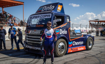 Chevron Racing y “Harry” Dueñas siguen avanzando en los Tractocamiones