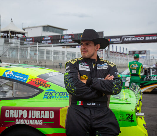 Omar Jurado, a encarar carrera nocturna de NASCAR México Series en Monterrey