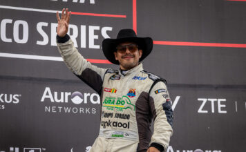 Omar Jurado tuvo una dura semifinal de NASCAR México Series en Yucatán